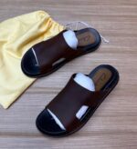 RF-Sandal-Sendo.02 en Cuir Noir Homme