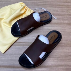 RF-Sandal-Sendo.02 en Cuir Noir Homme